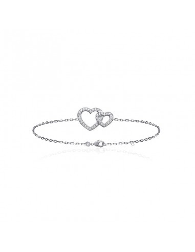 Coeur - Bracelet - Argent la colonne vertébrale