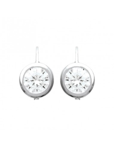 Dormeuse - Argent - Boucles d'Oreilles la chaussure