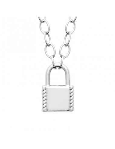 Cadenas - Collier - Argent de pas cher