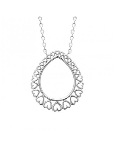 Coeur - Collier - Argent vente chaude votre 