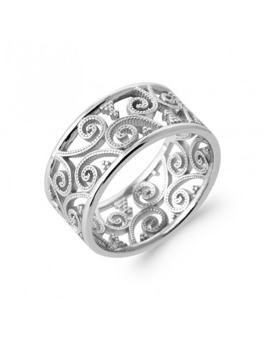 Dentelle - Bague en Argent - Azuline ou a consommer sur place