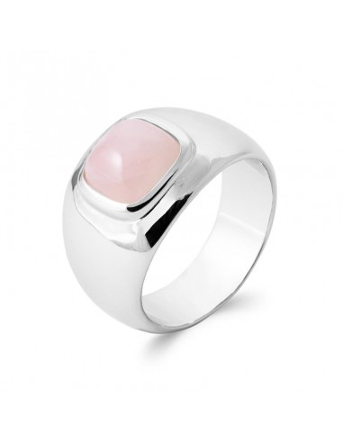 Quartz Rose - Bague en Argent - Azuline Pour