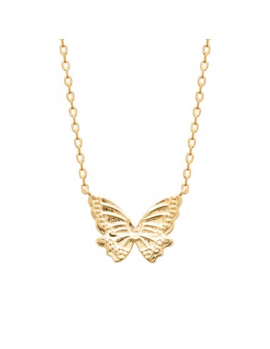 Papillon - Collier - Plaqué Or sur le site 