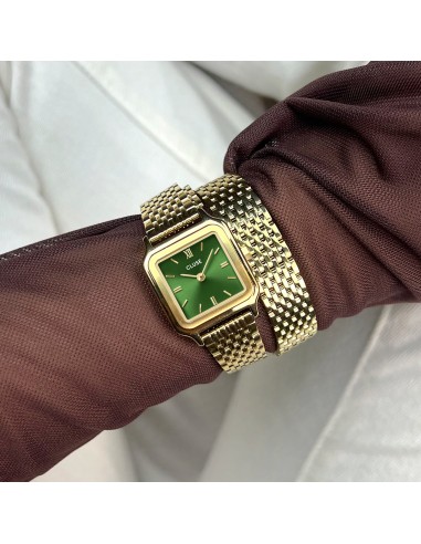 Gracieuse Petite - Vert Doré - Montre Cluse pas cher