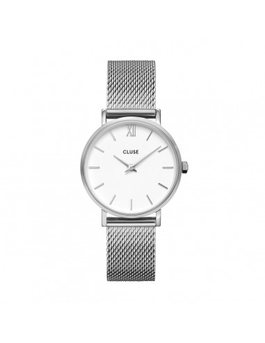 Minuit Mesh - Blanc Argenté - Montre Cluse shop