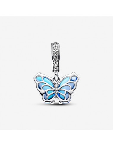 Animaux - Papillon Bleu - Argent - Charms - Pandora l'évolution des habitudes 