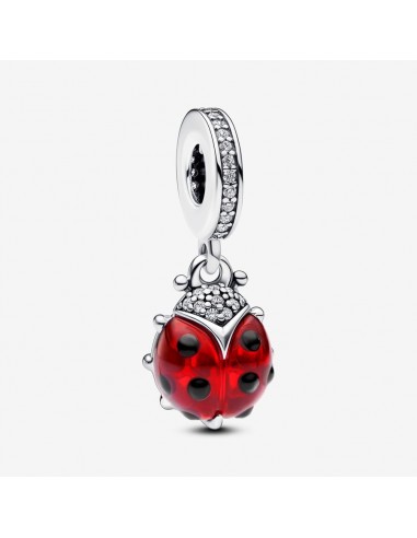 Animaux - Coccinelle - Argent - Charms - Pandora le concept de la Pate a emporter 