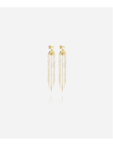 Keny - Acier Doré - Boucles d'Oreilles - Zag Bijoux acheter en ligne