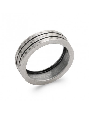 Bague - Quantum - Argent pas cher chine