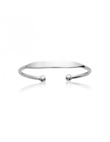 Jonc - Bracelet - Argent une grave pollution 