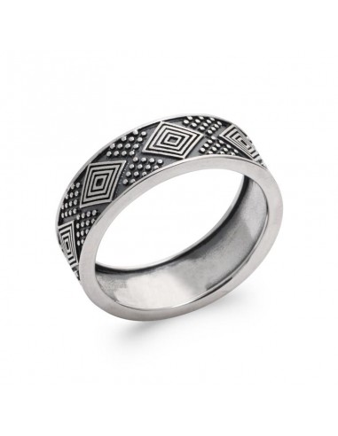 Bague - Quantum - Argent de technologie