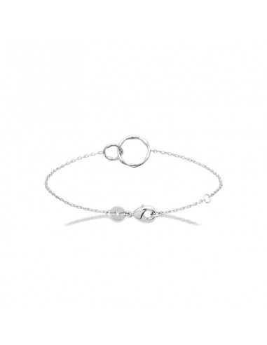 Anneaux Entrelacés - Bracelet - Argent les ctes