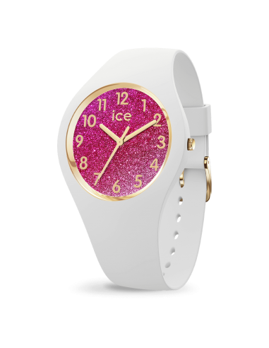 ICE Glitter - Rose Blanc - Montre Ice Watch l'achat 