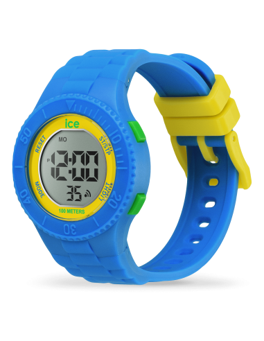 ICE Digit - Bleu Jaune Vert - Montre Ice Watch 50-70% off 