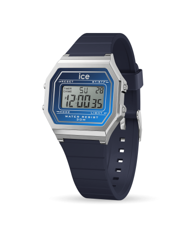 ICE Digit Retro - Bleu Marine - Montre Ice Watch Véritable concentré