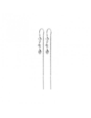 Chaînette - Argent - Boucles d'oreilles En savoir plus