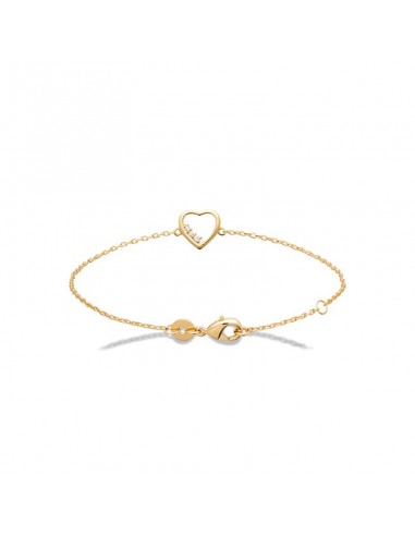 Coeur - Plaqué Or - Bracelet destockage