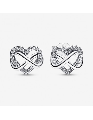 Coeur Infini Scintillant - Argent - Boucles d'oreilles Pandora Comment ça marche