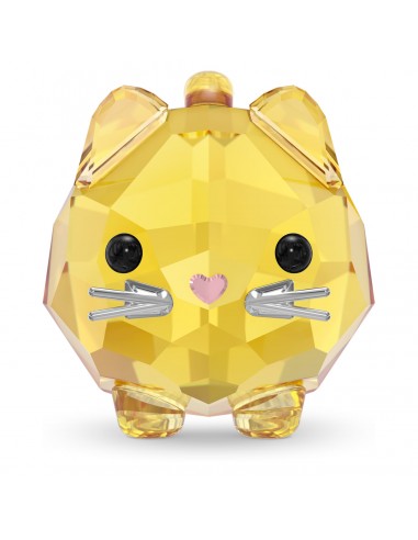 Chat Jaune - Figurine - Swarovski Les magasins à Paris et en Île-de-France