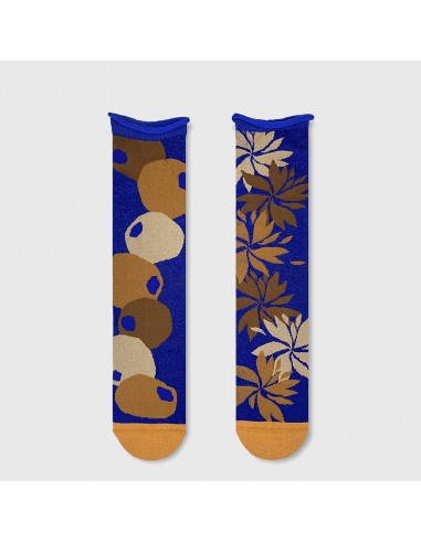 Chaussettes Lamé Sparkling Blue sur le site 