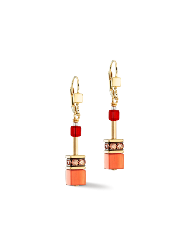 Collection 2838 - Rouge - Boucles d'Oreilles - Cœur de Lion offre 