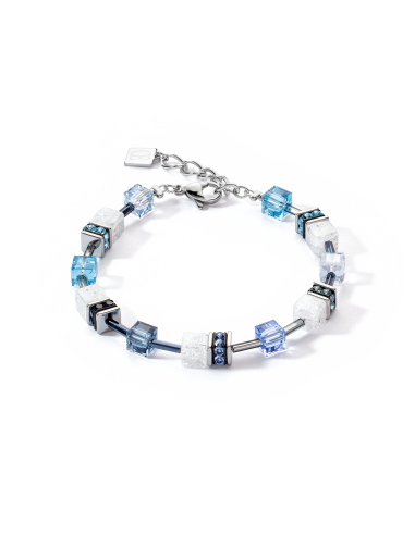 Collection 3018 - Bleu Blanc - Bracelet - Cœur de Lion 50-70% off 