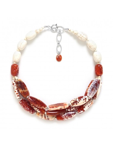 Terra Cotta - Collier 3 Rangs - Nature Bijoux pour bénéficier 